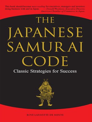 Japanese Samurai Code - ebook